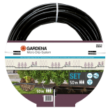 Gardena Micro-Drip – zavlažování živých plotů/keřů – sada (50 m)