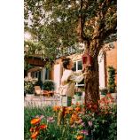 Krmítko/napáječka Cosy bird feeder tuscan red 18 cm