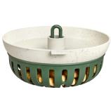 Miska na lojsemenné kuličky/napáječka Essential feeder bowl leaf green 16 cm