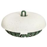 Miska na lojsemenné kuličky/napáječka Essential feeder bowl leaf green 16 cm