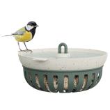 Miska na lojsemenné kuličky/napáječka Essential feeder bowl leaf green 16 cm