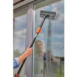 Gardena Cleansystem – čistič oken, čistič oken s mikrovláknem a stírací hranou