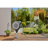 Gardena Terasový box na hadici RollUp M, 20 m hadice, bílý, automatické navíjení