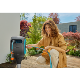 Gardena Terasový box na hadici RollUp S, hadice 15 m, tyrkysová, automatické navíjení