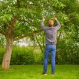 Gardena Dvojité nůžky na větve TeleCut Pro S, teleskopické nůžky na čerstvé dřevo