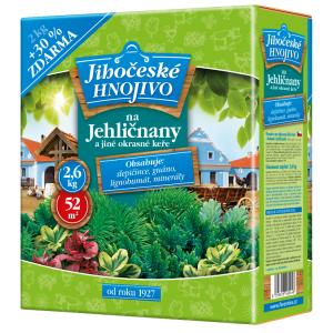 JIHOČESKÉ HNOJIVO na jehličnany a jiné okrasné keře