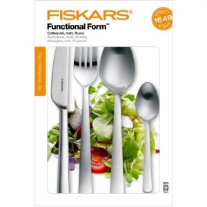 Fiskars  Souprava příborů 16 ks  Functional Form matná 1002958