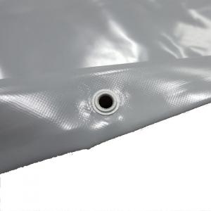 PVC PLACHTA ZAKRÝVACÍ ŠEDÁ 670 g/m2
