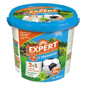 Expert 2v1 trávníkové hnojivo s vápencem