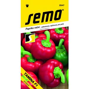 Semo Paprika zelená sladká F1 Tamina F1 pole rajčinová 15s