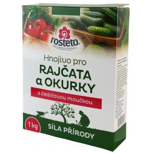 Hnojivo Rosteto s čedičovou moučkou rajčata a okurky