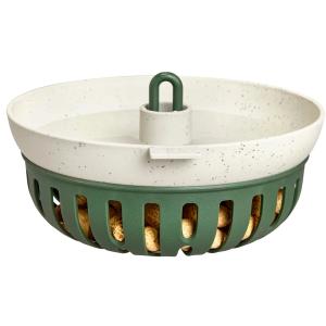 Miska na lojsemenné kuličky/napáječka Essential feeder bowl leaf green 16 cm