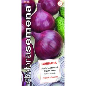 Dobrá semena Cibule jarní Grenada červená 1,8g