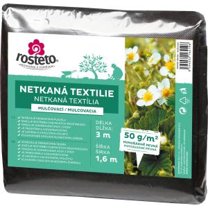 Neotex netkaná textilie Rosteto černý 50g