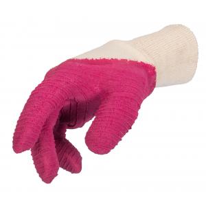 Rukavice na růže č.11 XL růžové Stocker