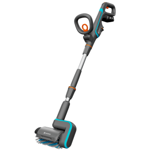 Gardena Akumulátorový multifunkční čistič AquaBrush patio 03/18 V P4A – sada