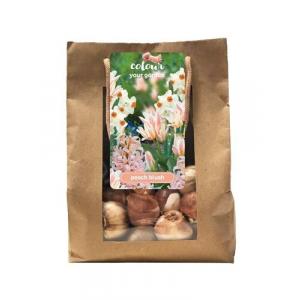 Taška Color your garden Peach blush 25 cibulí