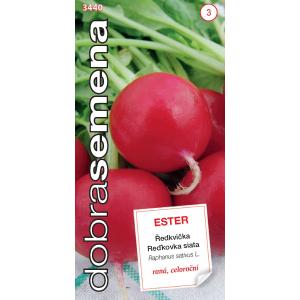 Dobrá semena Ředkvička červená Ester raná 3g