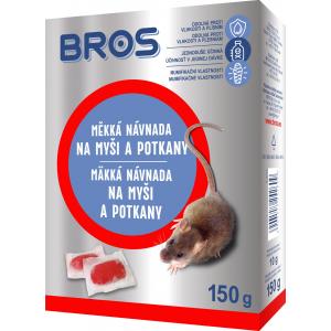 Bros měkká návnada na myši a potkany