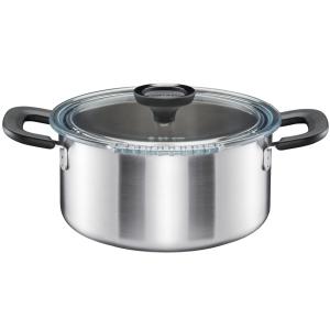 Fiskars Hrnec s pokličkou, 3,0 L / 20 cm, nerezová ocel 1072316