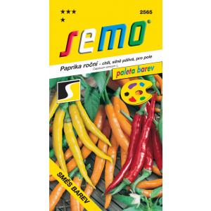 Semo Paprika zelená pálivá chili směs barev 0,4g SHU 50 000