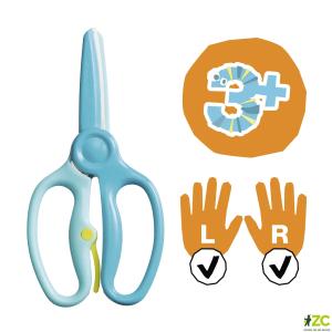 Fiskars Trénovací nůžky, tyrkysové 3+ 1064068