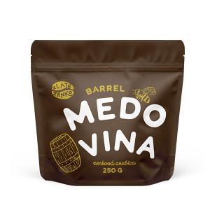 Zlaté Zrnko Sudovica – zrnková káva z medoviny
